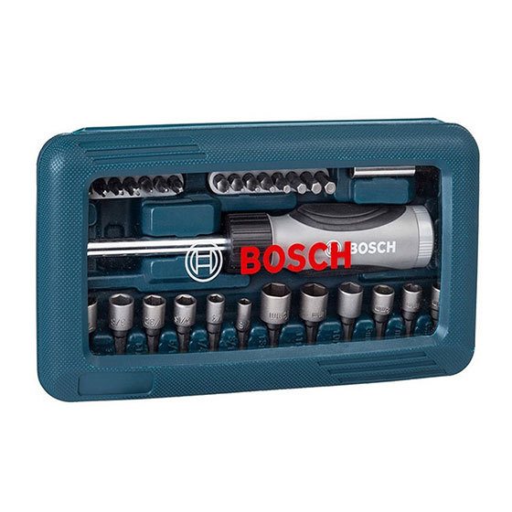 Bộ vặn v&iacute;t đa năng Bosch 46 m&oacute;n
